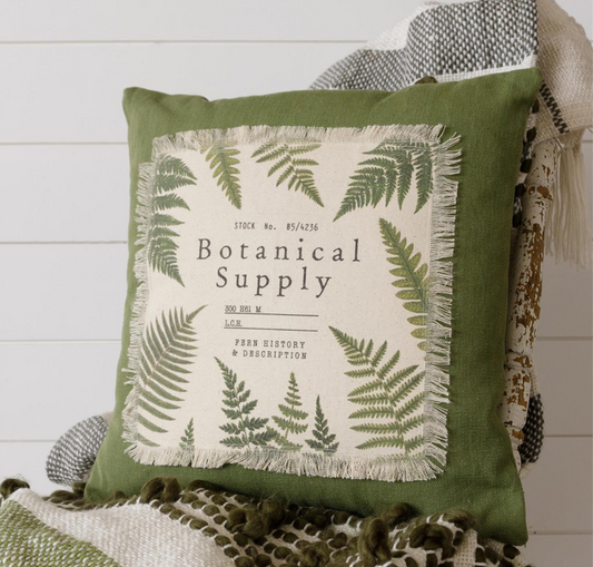 Botanical Throw Pillow