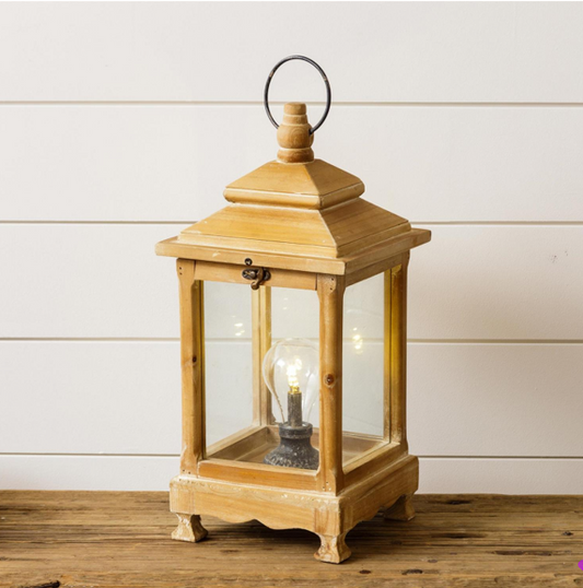 Lantern with Timer and Led Light Bilb